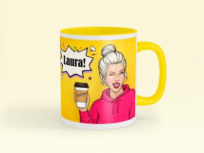 Taza Cerámica colores - Imagen 4