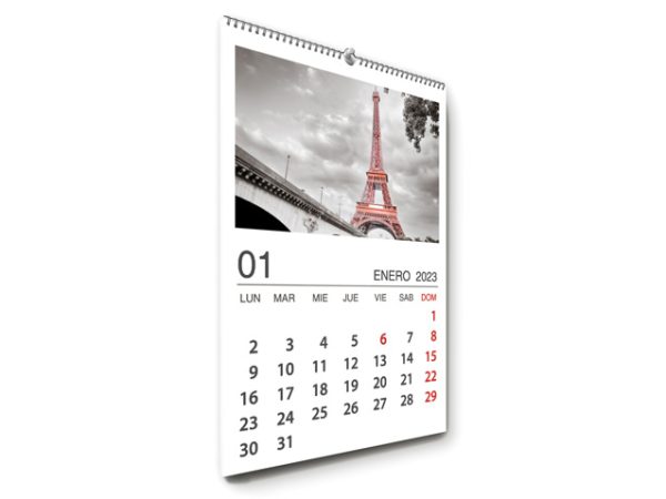 Calendario 30x40 Modelo 3
